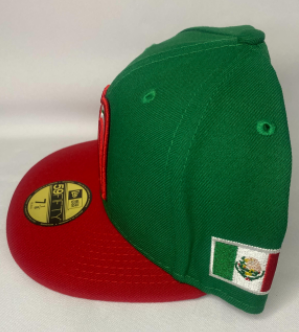 Mexico 2023 World Baseball Classic 59FIFTY New Era Fitted Hat Green/Red