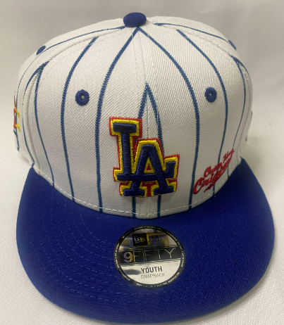 Los Angeles Dodgers Stripe BLC Youth Original Snapback