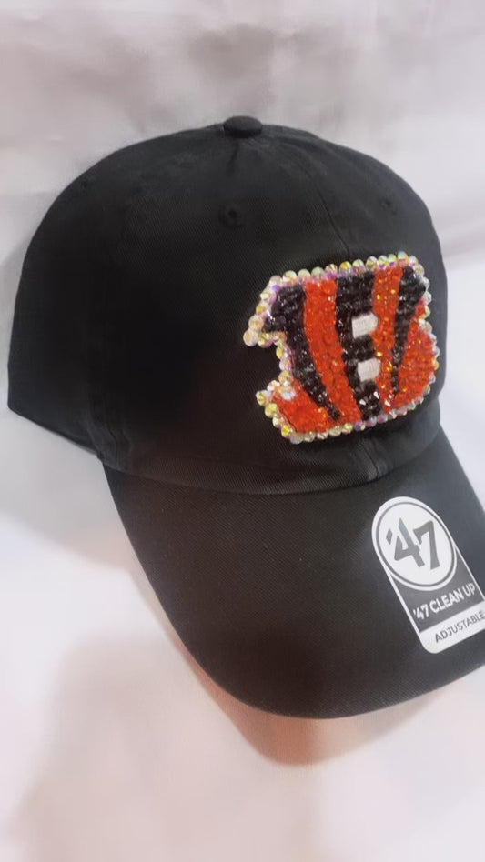 Cincinnati Bengals 47CleanUp Bedazzled Adjustable Hat