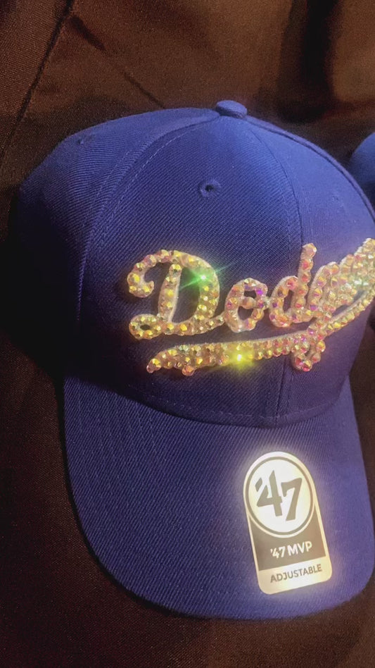 Los Angeles Dodgers MLB ‘47MVP Adjustable Bedazzled Hat