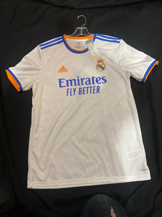 Adidas Real Madrid 21/22 Men Home Authentic Jersey