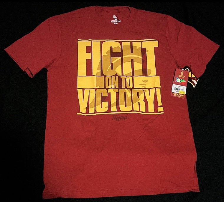 USC Trojans “FIGHT ON VICTORY! “ Men’s T-Shirt