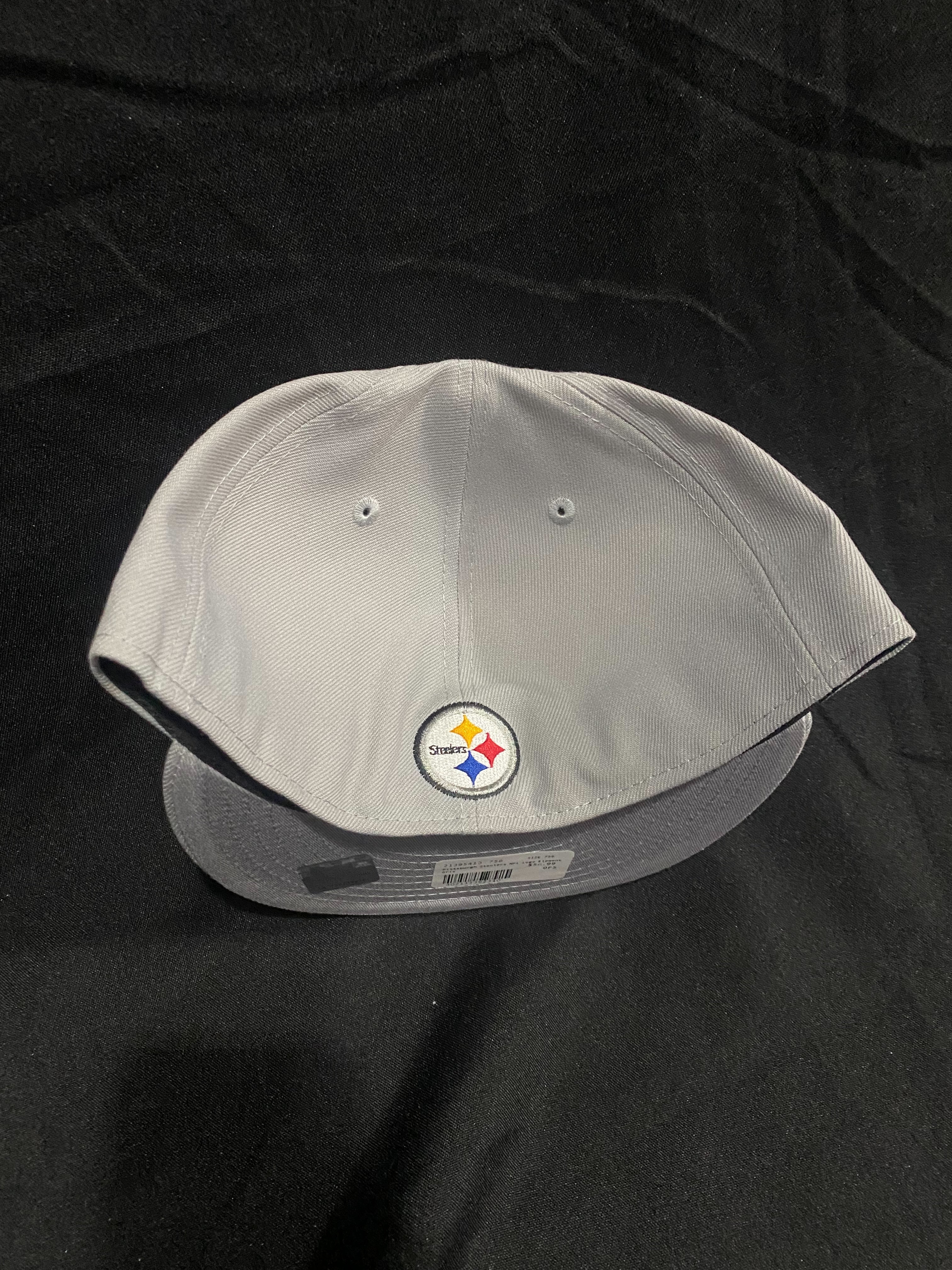 Pittsburgh steelers new era nfl logo best sale elements collection 59fifty cap