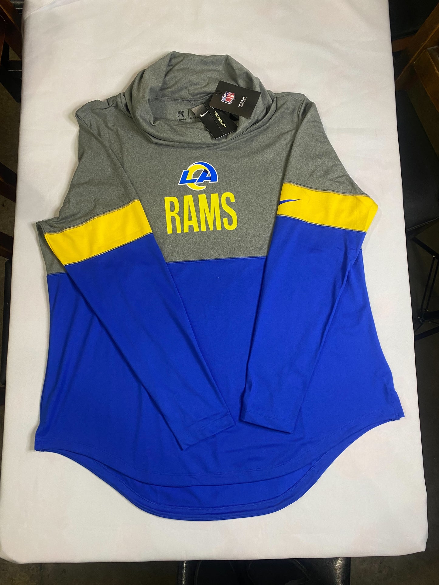 Los Angeles Rams NFL Dri-Fit Hoodie for Women