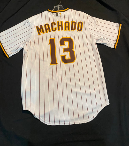 San Diego Padres MLB Nike Genuine Merchandise #13 Machado Mens Jersey