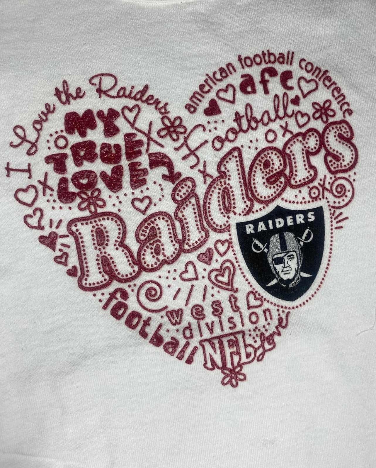 Las Vegas RAIDERS T-Shirts for women