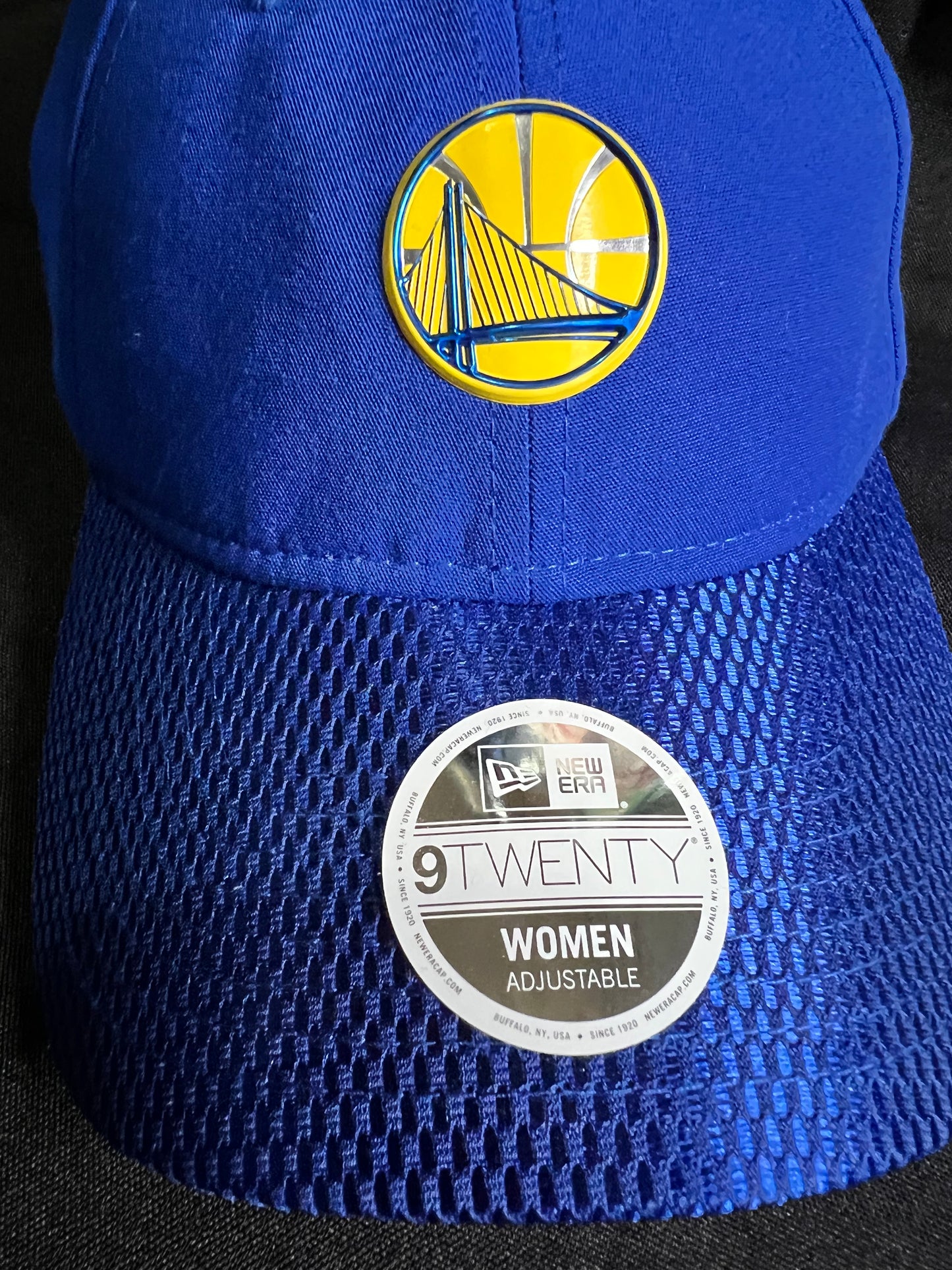 Golden State Warriors Adjustable Hat For Women Royal Blue