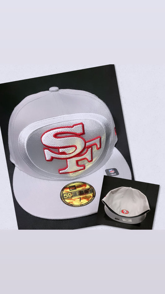 San Francisco 49ERS NFL Logo Elements 59Fifty Fitted Hat