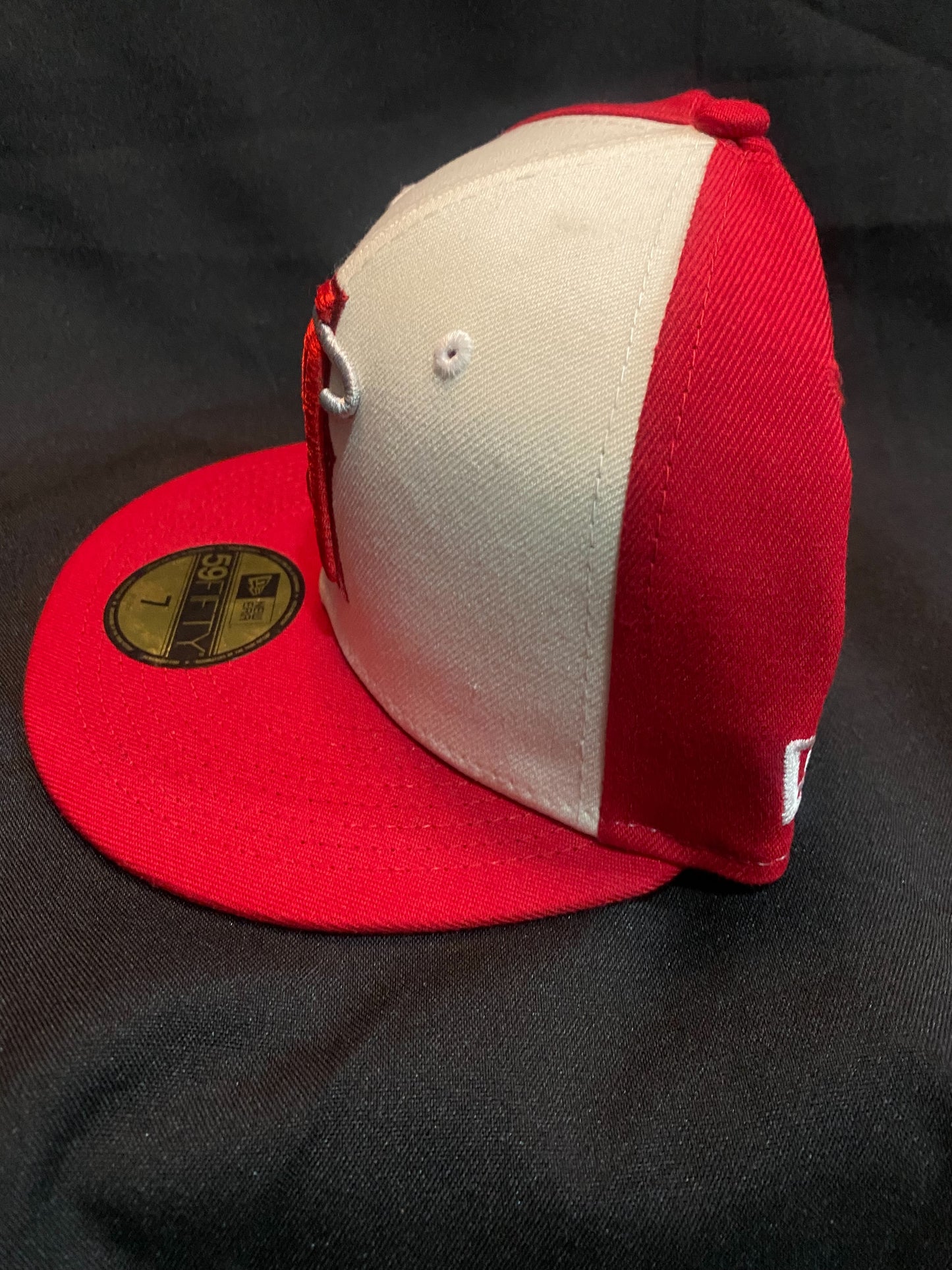 Anaheim Angels MLB 59Fifty New Era 2022 MOB City Connect Rouge Fitted Hat