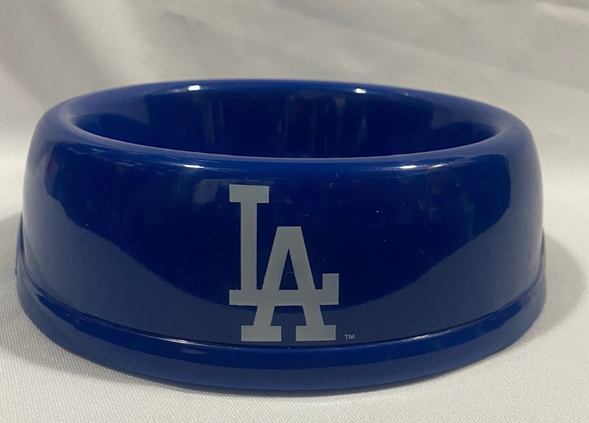 Los Angeles Dodgers MLB Dog Bowl