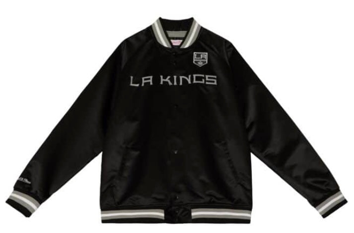 Los Angeles Kings NHL Mitchell & Ness Lightweight Satin Jacket