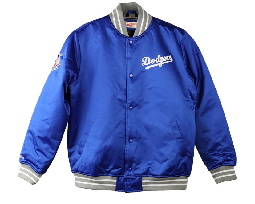 Los Angeles Dodgers MLB Mitchell & Ness Heavyweight Men’s Jacket with National League Patch