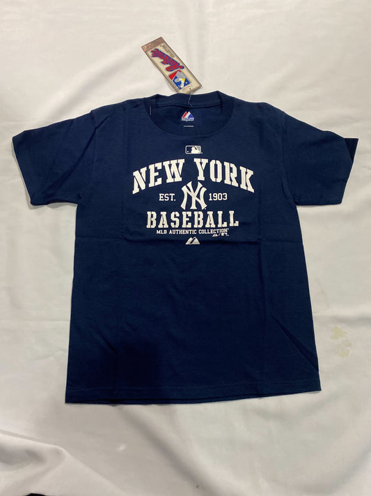 New York Yankees MLB Majestic Authentic Collection Youth T-Shirt