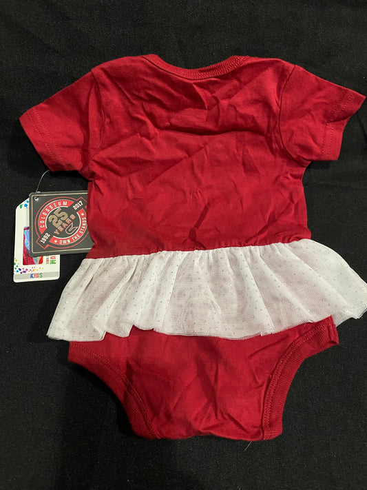 USC Trojans Little Girl Ruffle Dress