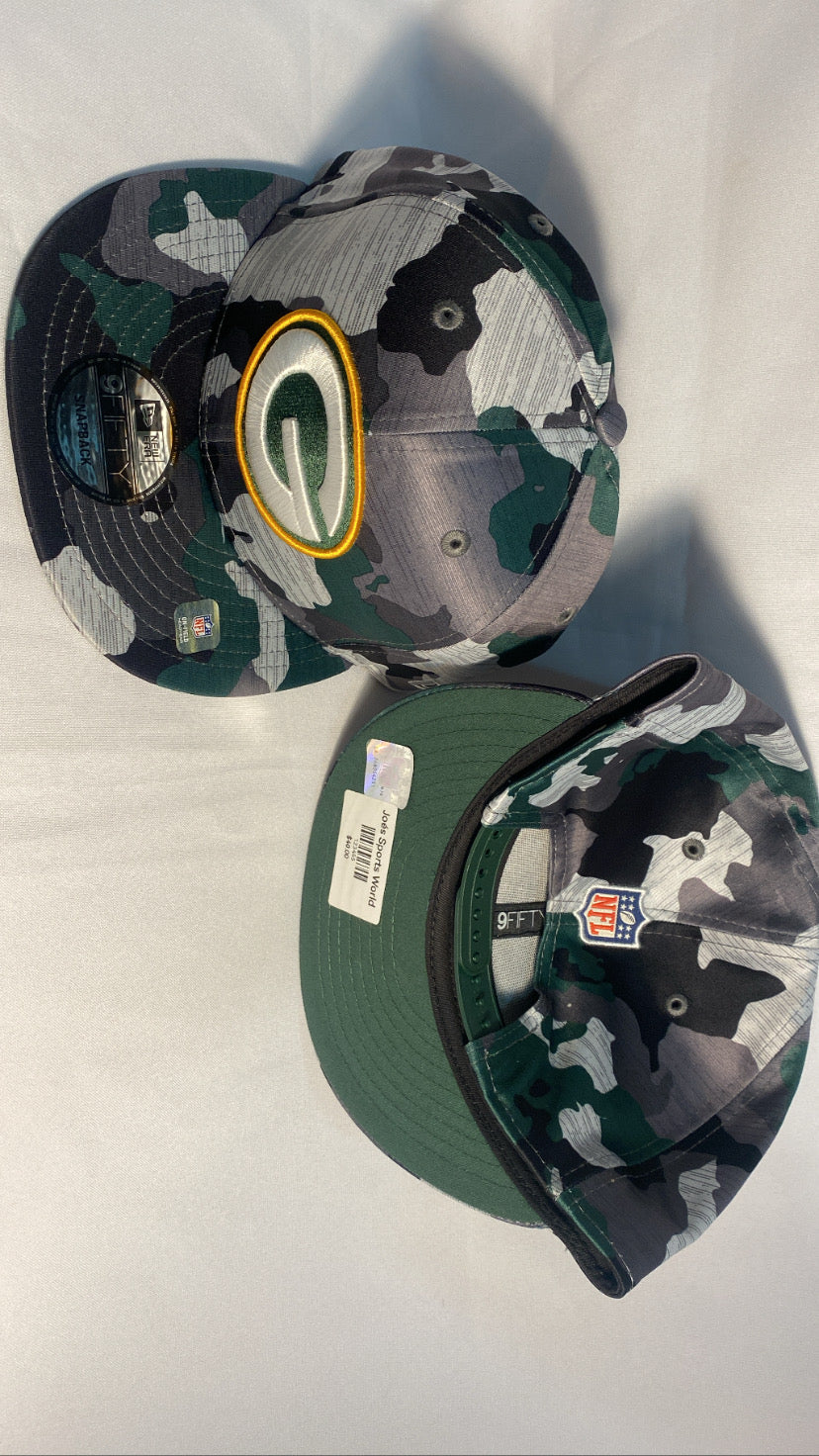 Green Bay Packers NFL SnapBack Camo Print