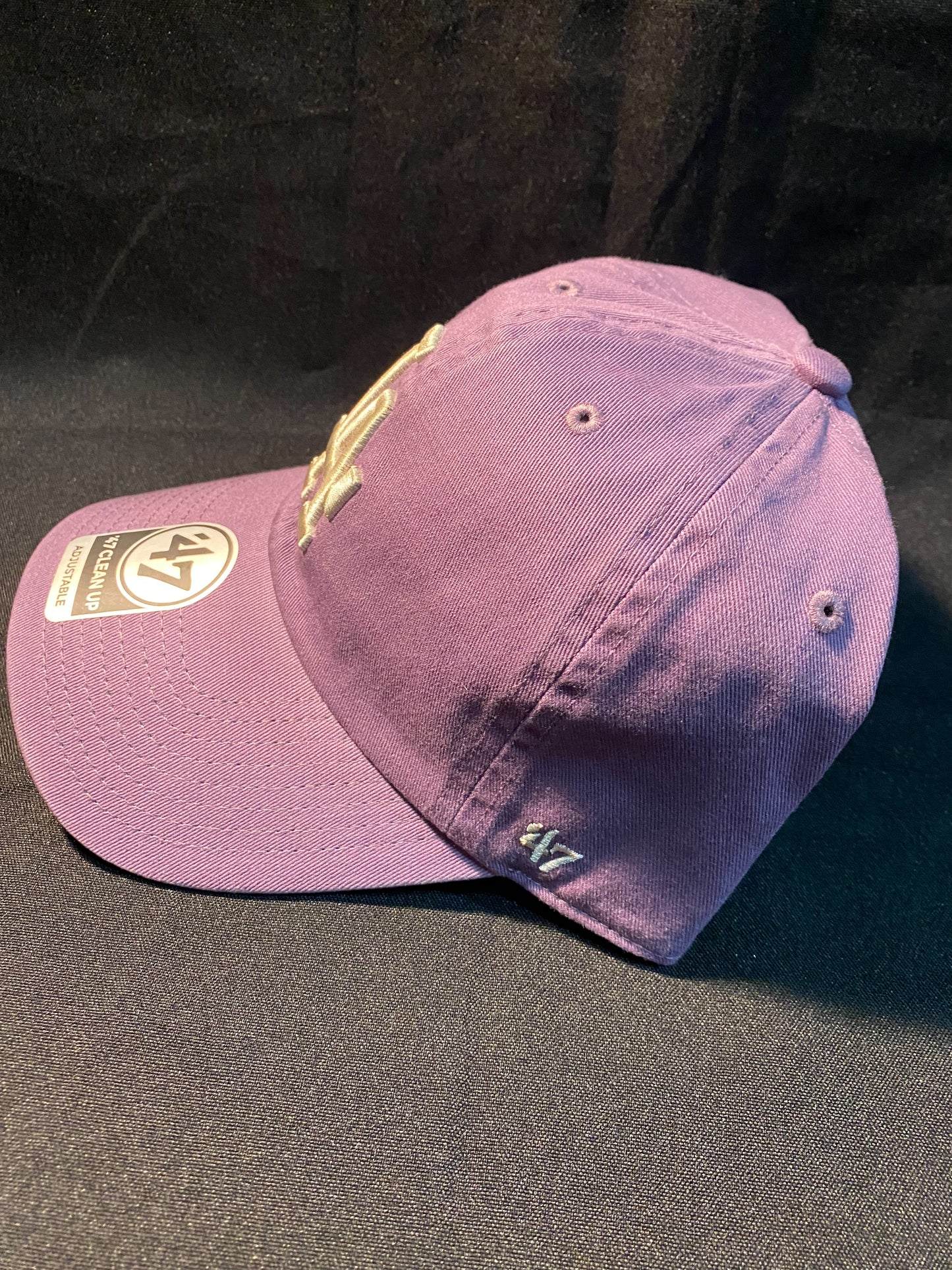 Los Angeles Dodgers ‘47CleanUp Adjustable Hat Iris Violet