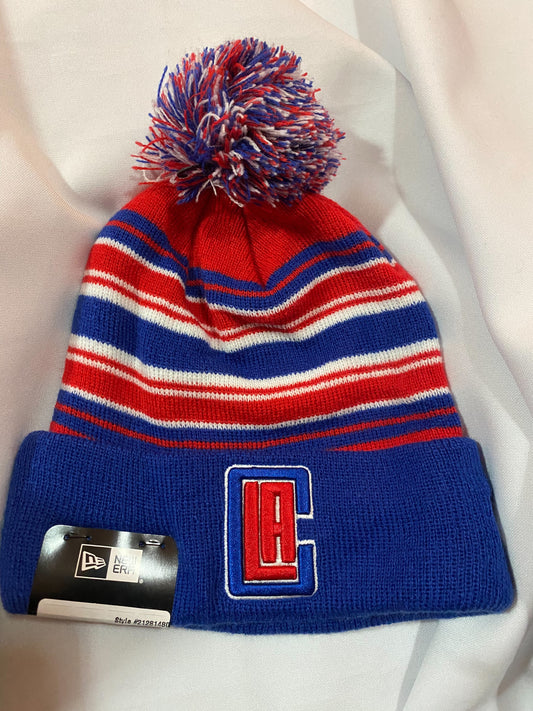 Los Angeles Clippers NBA New Era Beanie Striped