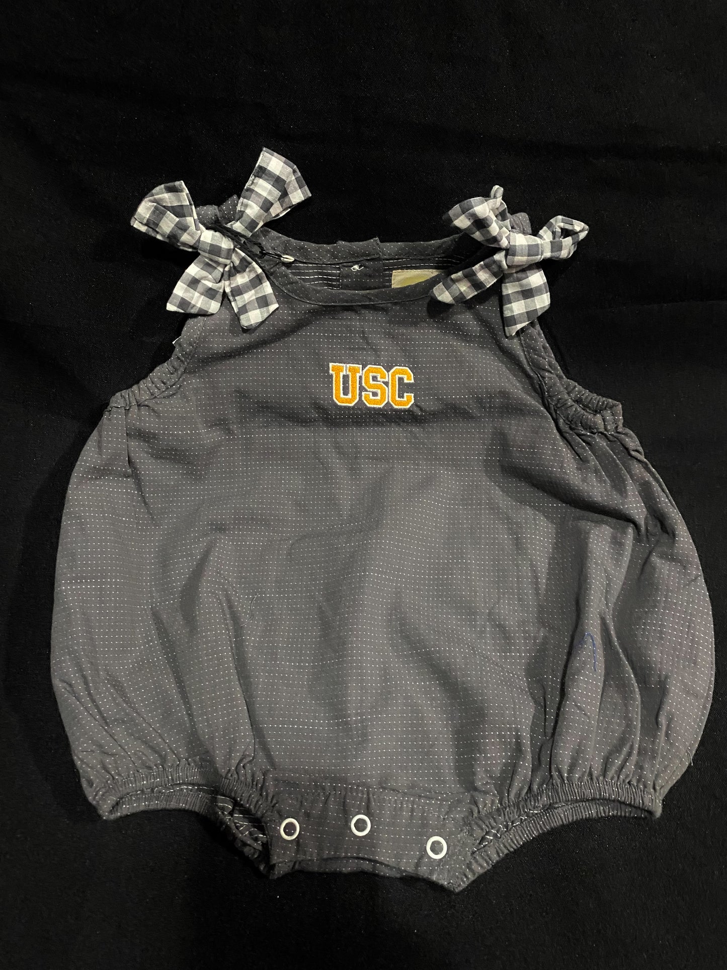 USC Trojans Baby Girl Onesie Bubble Dress