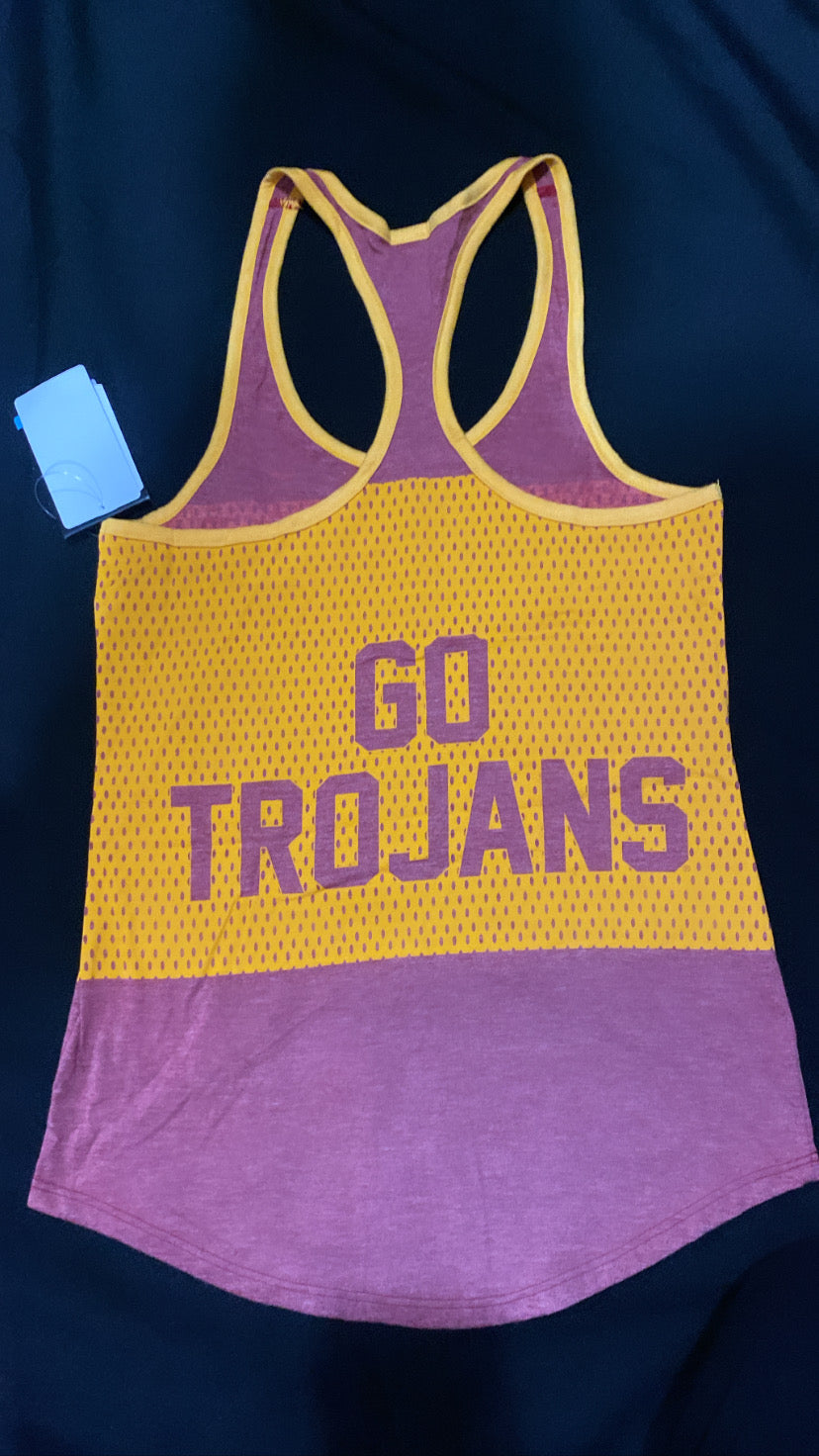 USC Trojans Nike Dri-Fit Multi-Color Running Training Jersey  For Women