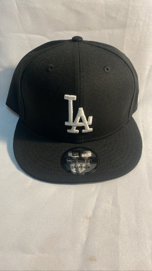 Los Angeles Dodgers MLB New Era 9Fifty Genuine Merchandise Classic Black SnapBack