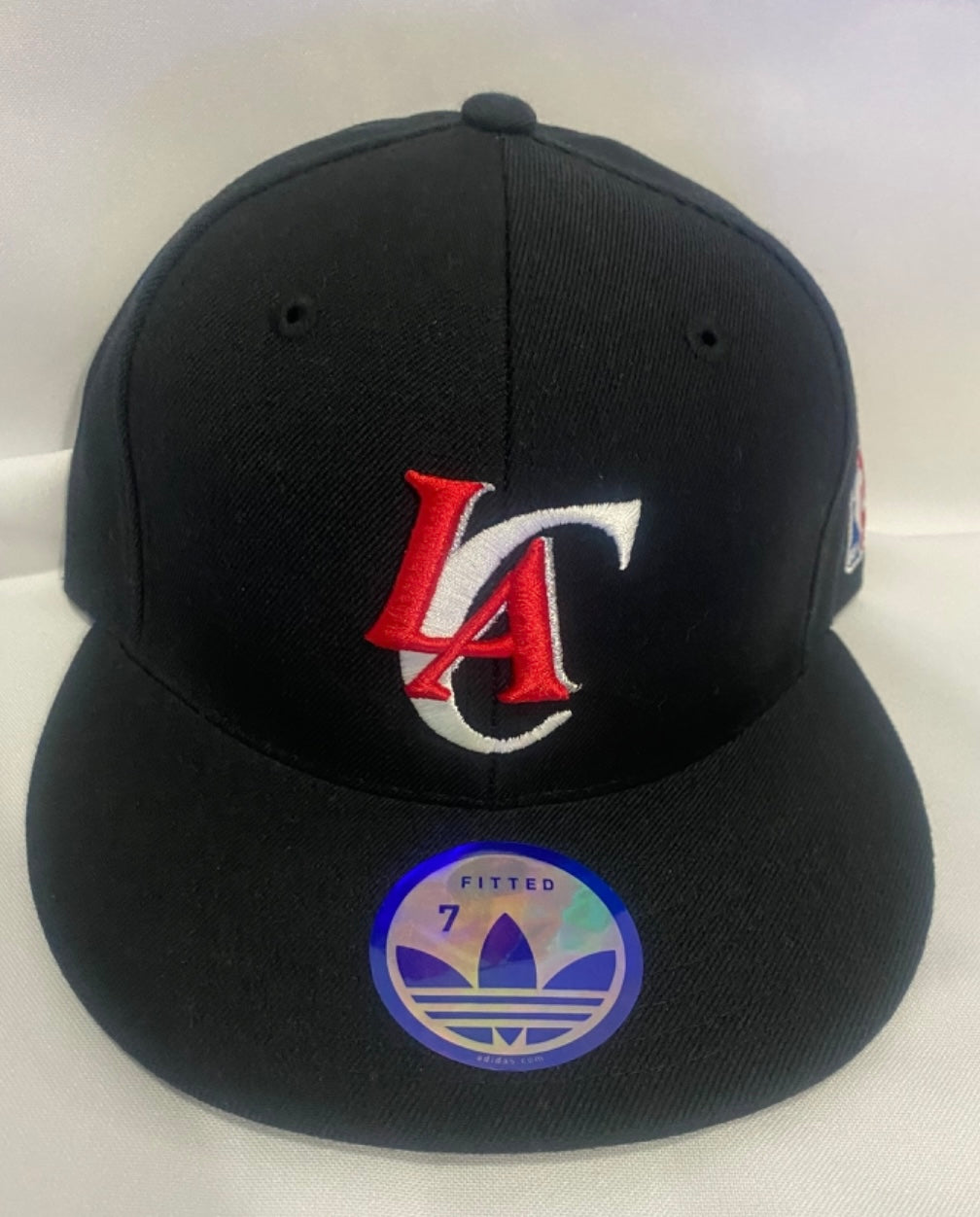 Los Angeles Clippers NBA Black/Black Adidas Fitted Hat