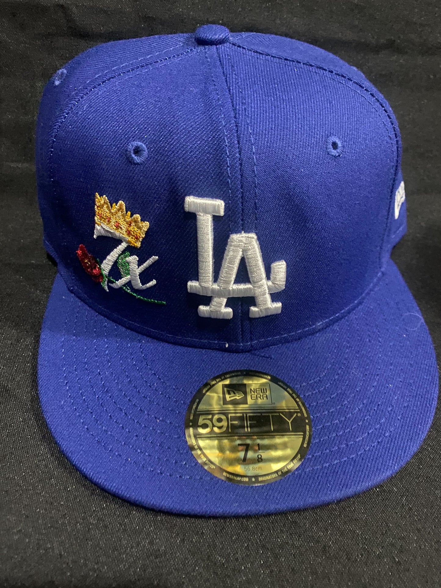 Los Angeles Dodgers MLB Crown World Series Champions 1955, 1959, 1963, 1981, 1988, 2020 Fitted Hat