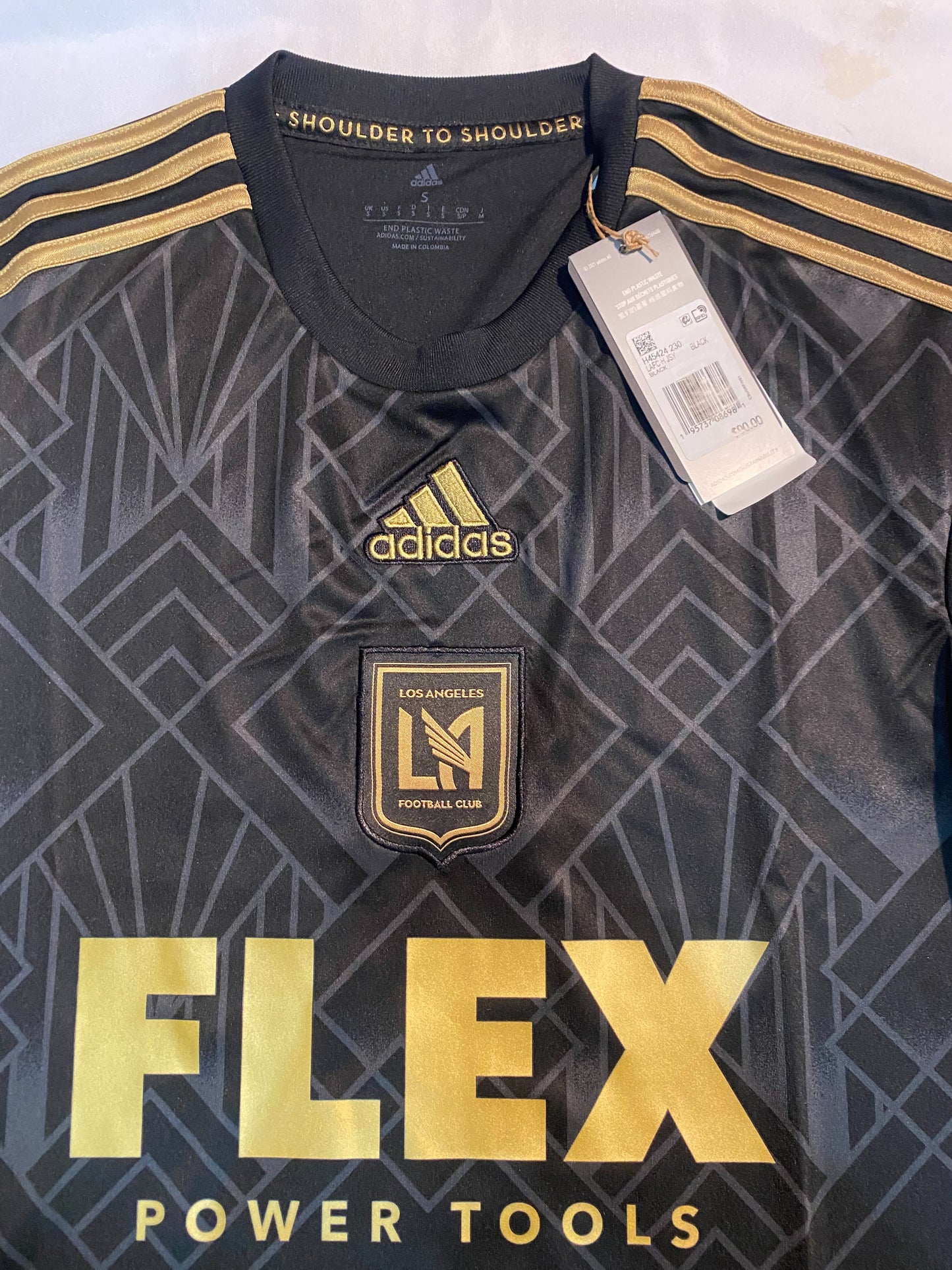 Adidas LAFC Home MEN Jersey Black and Gold