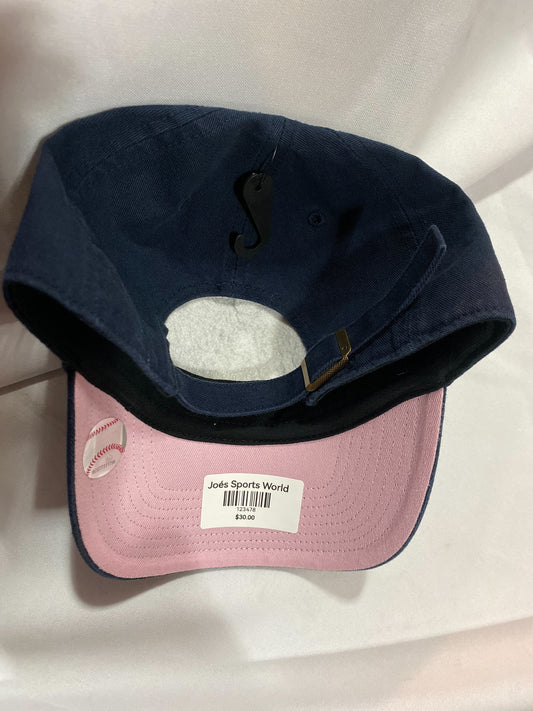 Los Angeles Dodgers 47 Clean Up Adjustable Hat - Navy/Pink