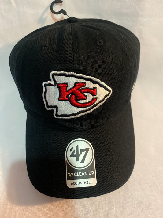 Kansas City Chiefs ‘47CleanUp Adjustable Hat