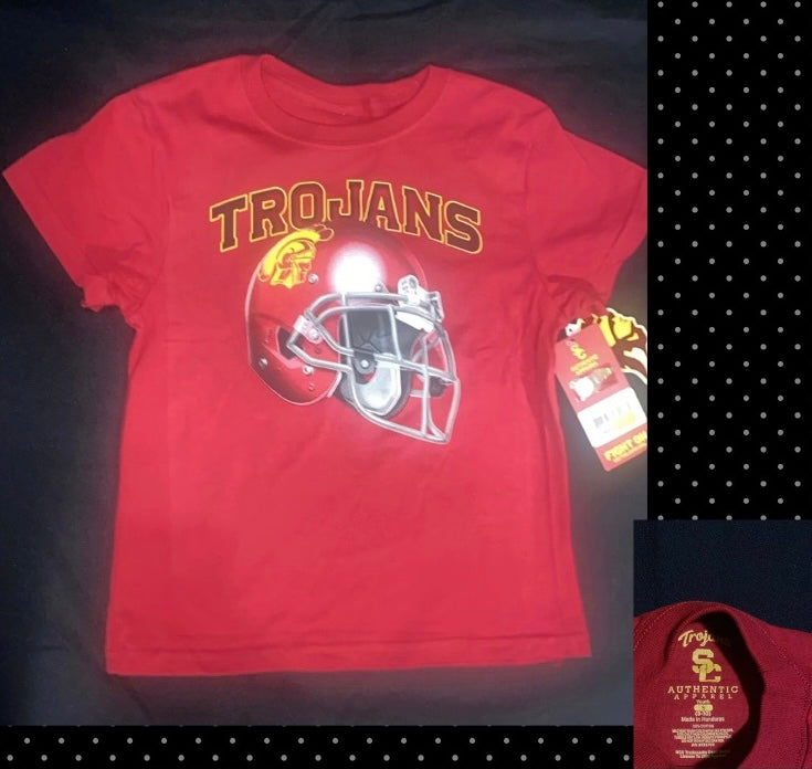 USC Trojans T-Shirt Youth Size run