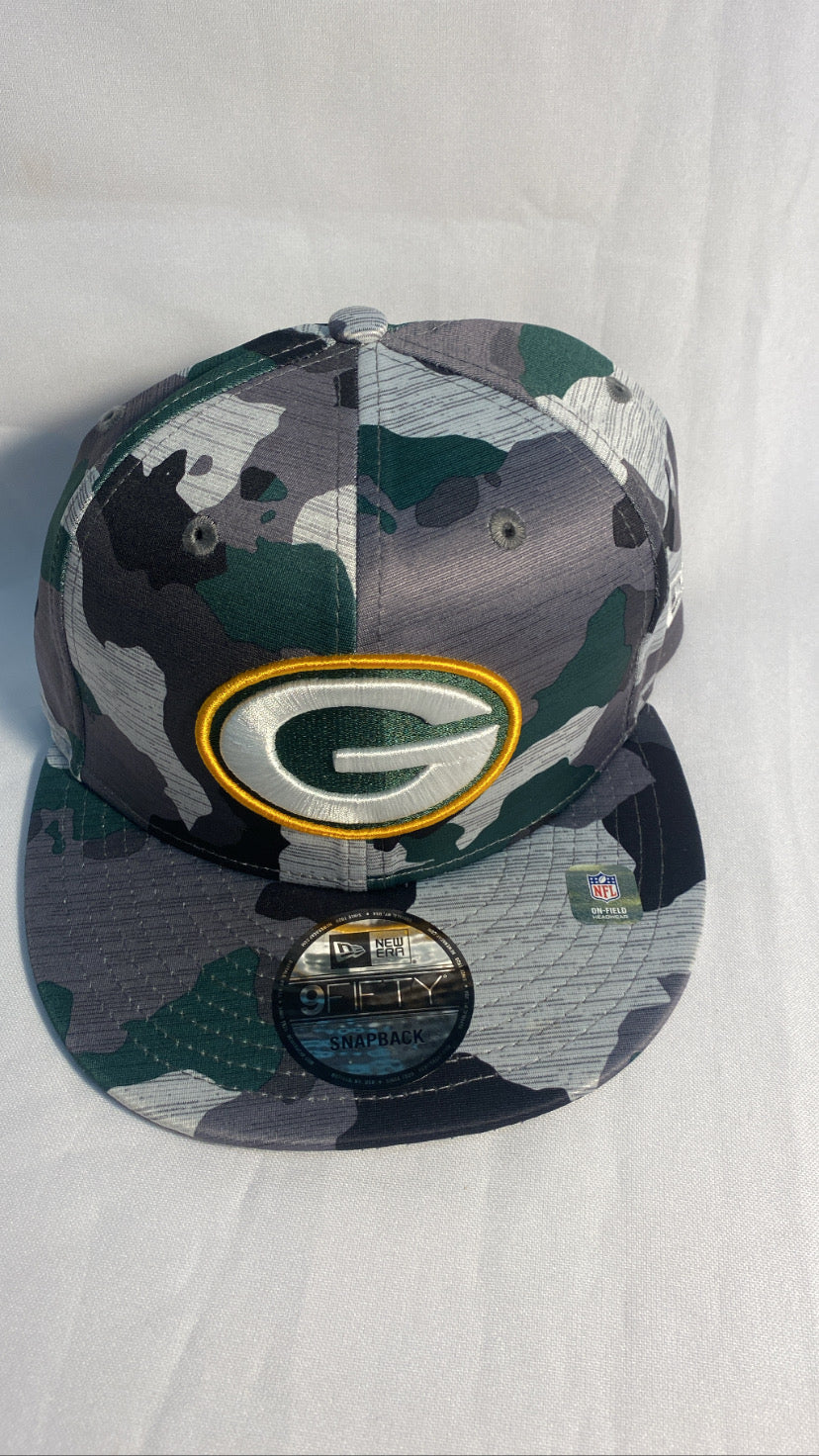 Green Bay Packers NFL SnapBack Camo Print