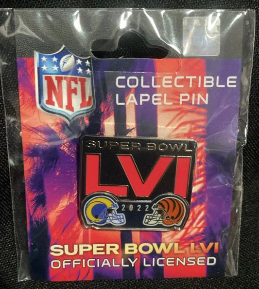 NFL Super Bowl LVI Collectible Pins
