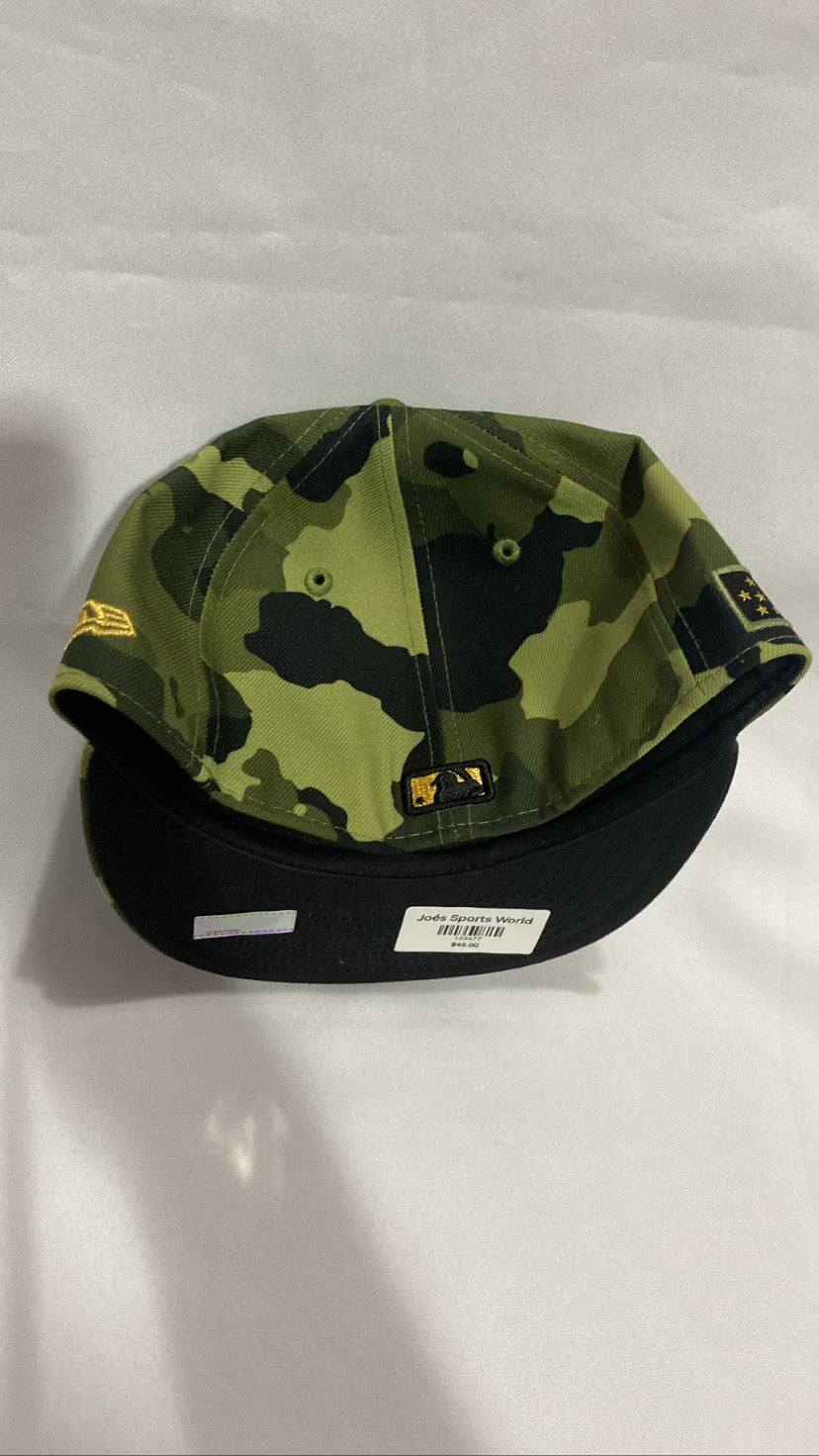 Los Angeles Dodgers 2022 MLB Armed Force Camouflage Fitted Hat