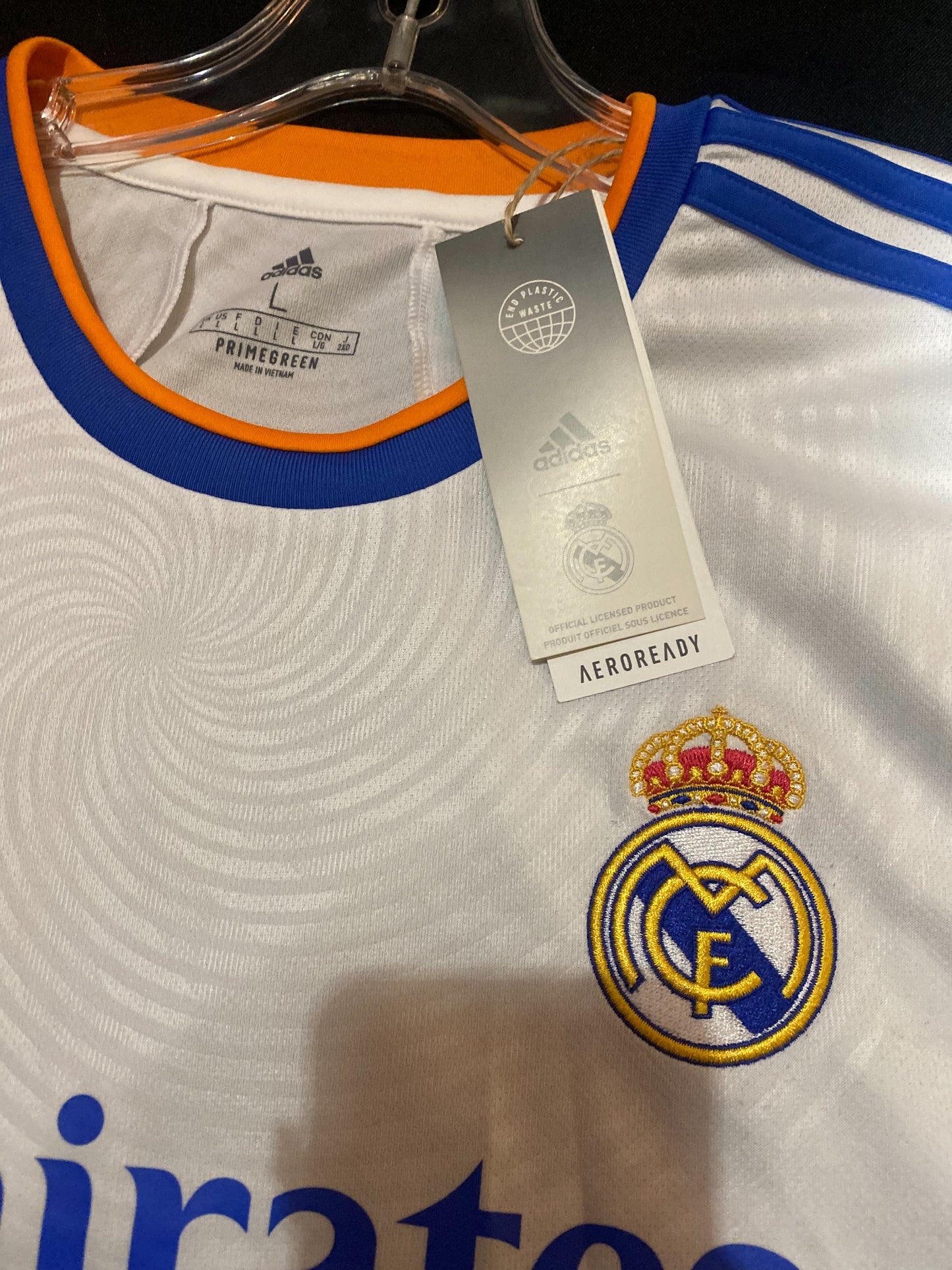 Adidas Real Madrid 21/22 Men Home Authentic Jersey