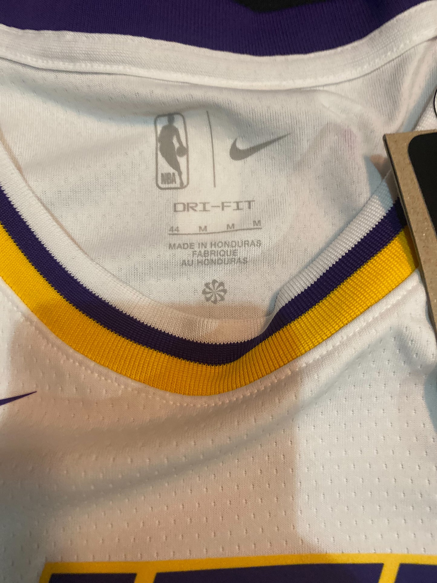 Los Angeles Lakers Nike NBA #6 Lebron James Nike Association Edition Swingman Jersey