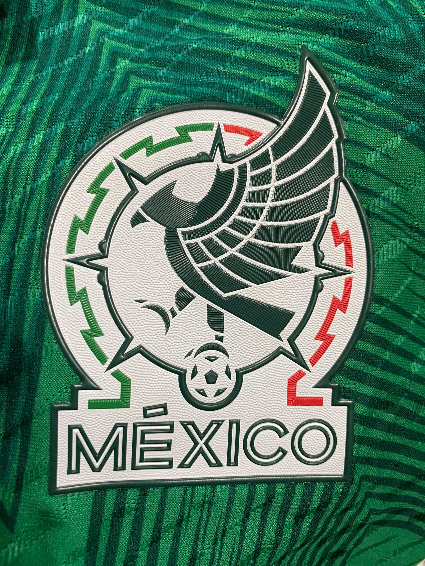 Mens Adidas Green Mexico National Team 2022-2023 Home Blank Authentic Jersey