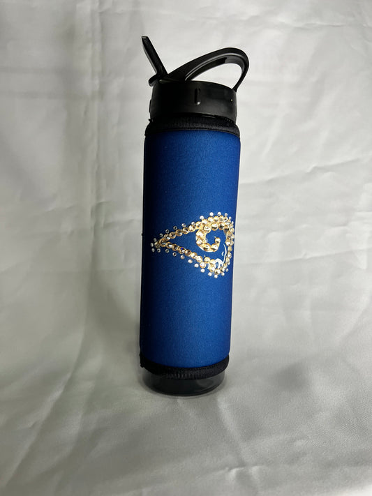 Los Angeles Dodgers Rams NFL Bedazzled Water Bottle