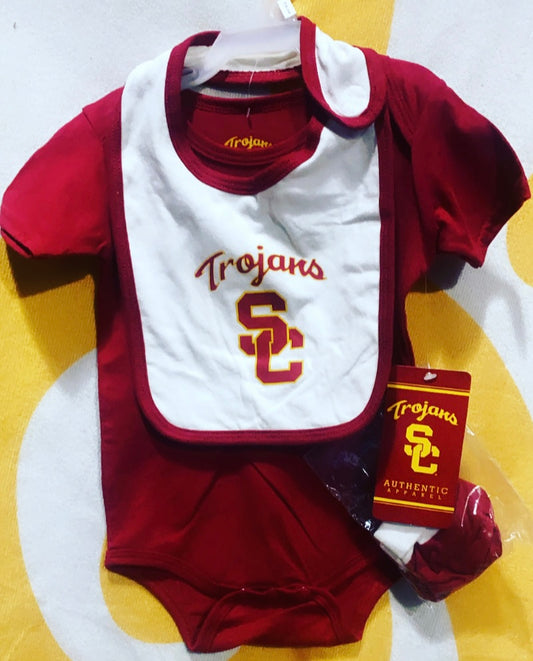 USC Trojans Onesie Set