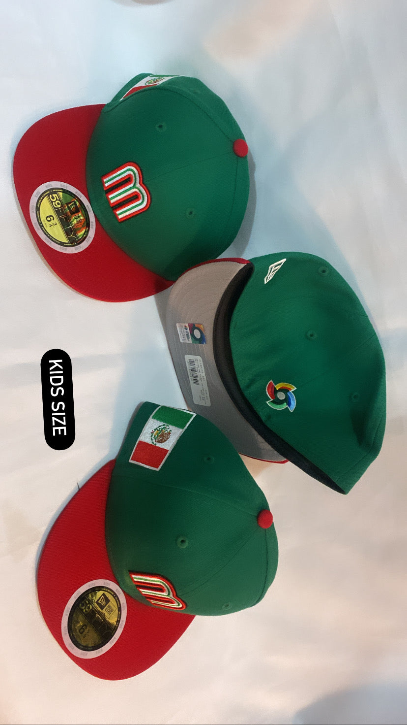 Mexico 2023 World Baseball Classic Kids Fitted Hat