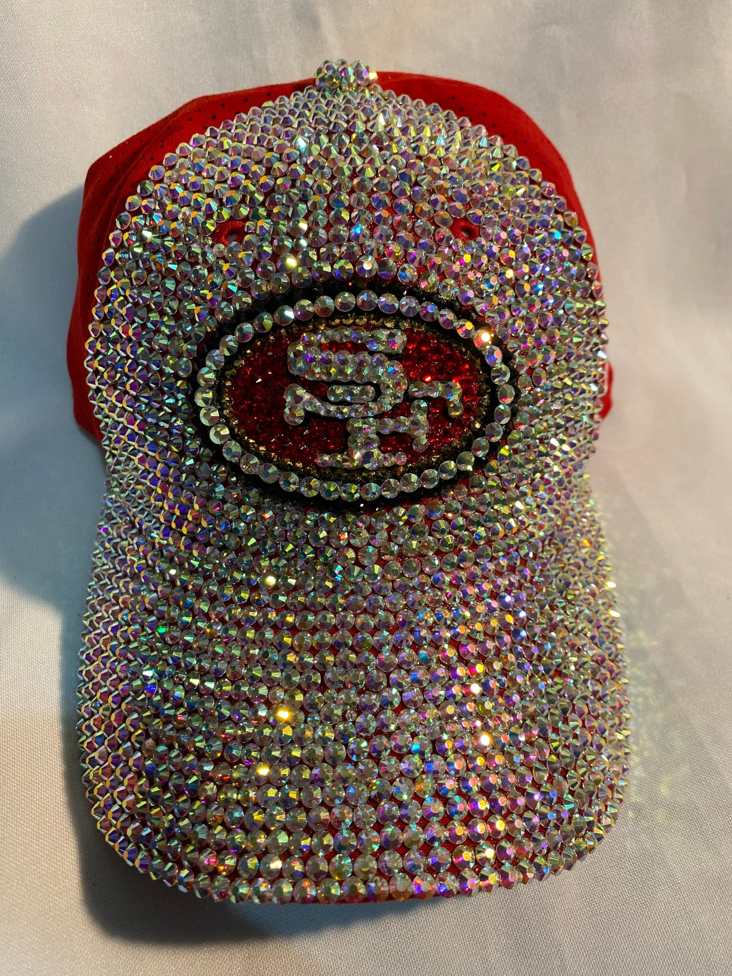 San Francisco 49Ers SF Bedazzled Adjustable Hat