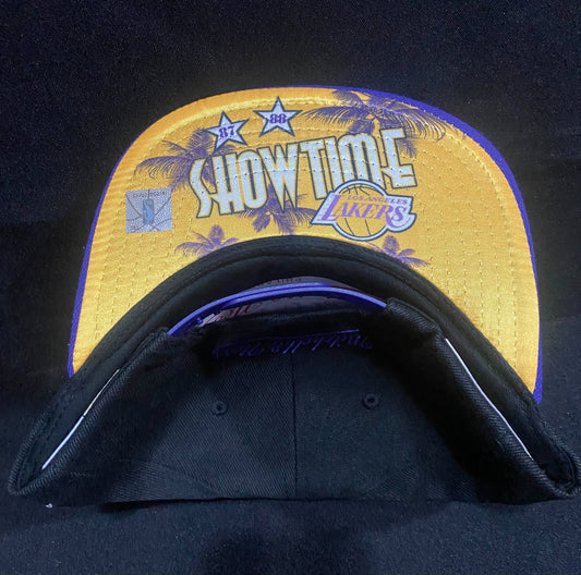 Los Angeles Lakers Mitchell & Ness Showtime SnapBack