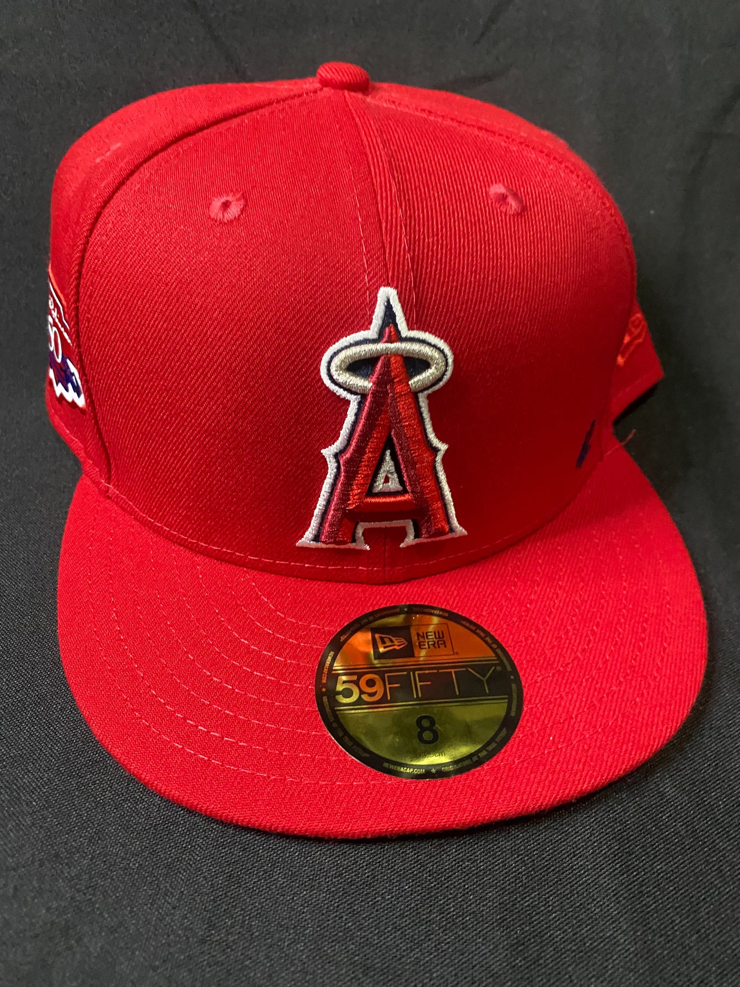 Los Angeles Angels Jackie Robinson 50th Anniversary “Breaking Barriers” Fitted Hat