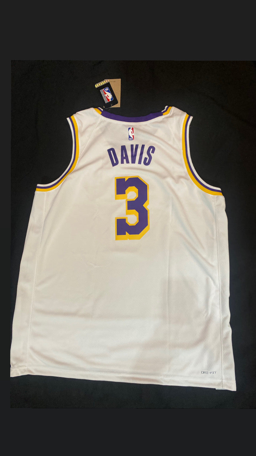 Los Angeles Lakers Nike NBA #3 Anthony Davis Jersey