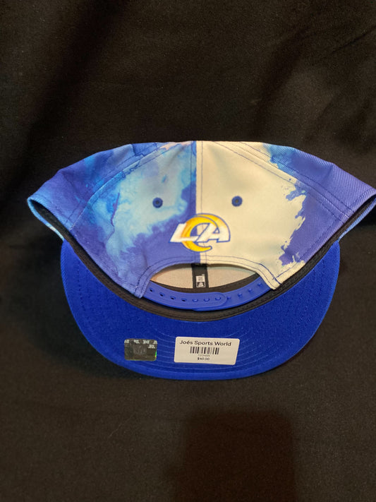 Los Angeles Rams NFC NFL 9Fifty Blues Watercolor Snapback