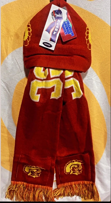 USC Hooded Scarf