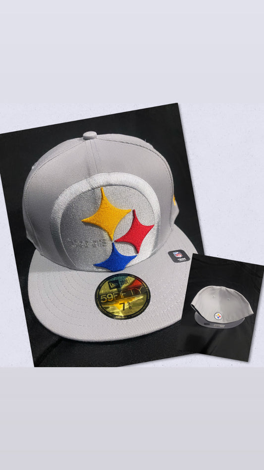 Pittsburgh Steelers NFL New Era 59Fifty Logo Elements Fitted Hat