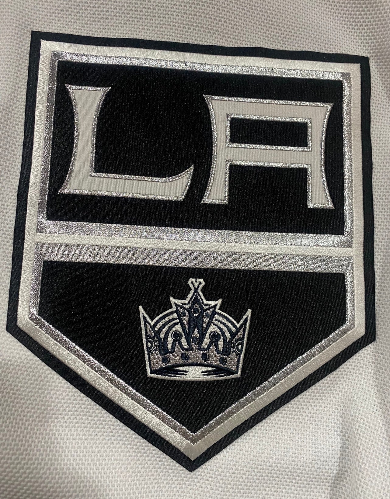 Los Angeles Kings NHL Premier Reebok White Long Sleeve Jersey