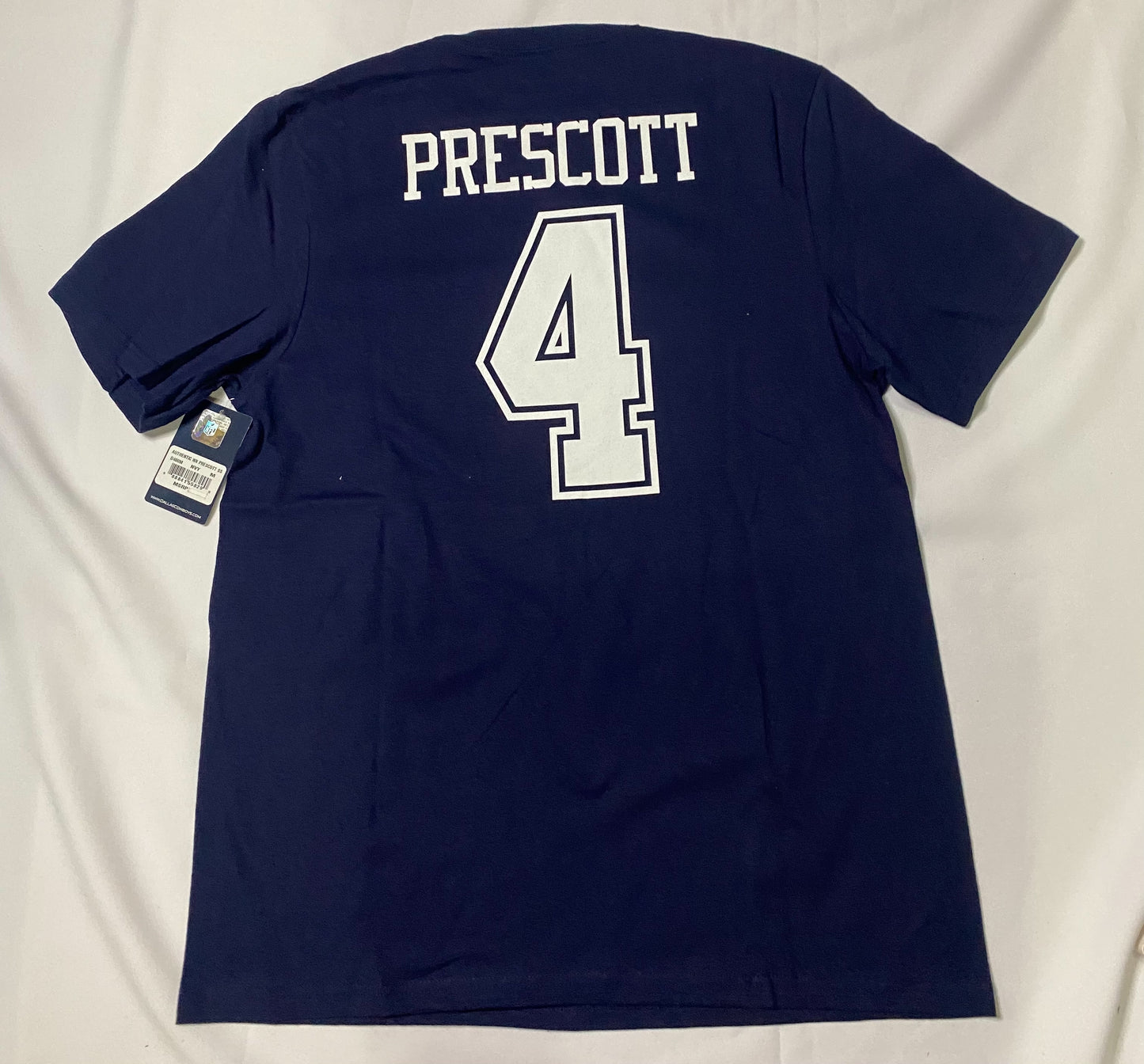 Dallas Cowboys NFL #4 Prescott Mens T-Shirt