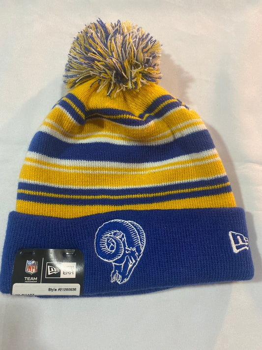 Los Angeles Rams Former Logo NFL Team Beanie