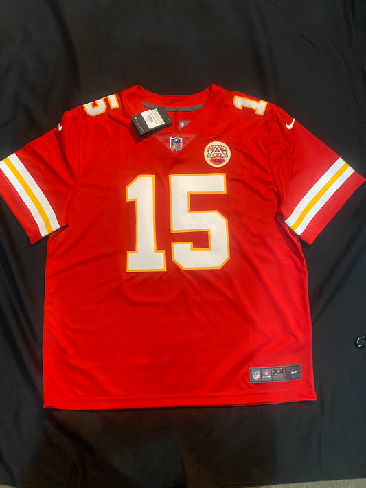 Kansas City Chiefs Nike NFL #15 Mahomes Stitched Men Jersey